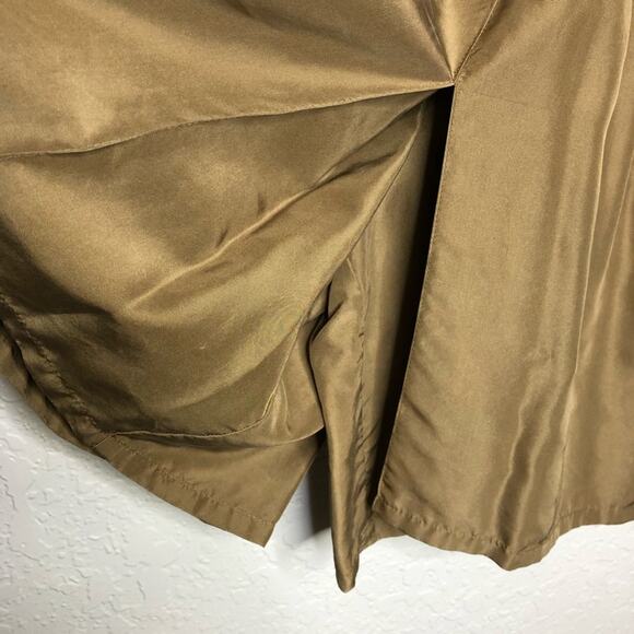 Marc by Marc Jacobs brown silk button front safari utility romper Extra Small XS - Picture 4 of 16